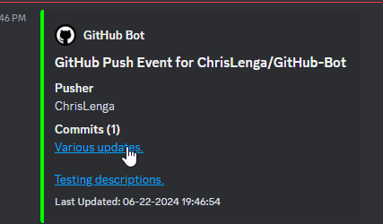 GitHub Discord Bot - 7