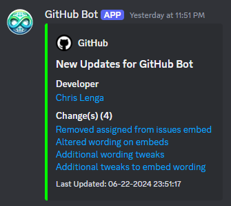 GitHub Discord Bot - 6